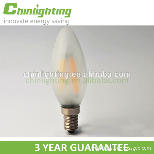 Dimmable LED spot light c35 e14 4w 220v led filament bulb lamp